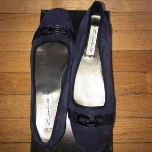 Flat shoes-blue